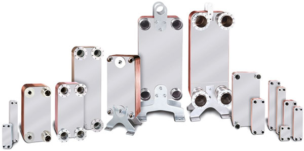 Gelötete Plattenwärmetauscher Fabrikat GÜNTHER