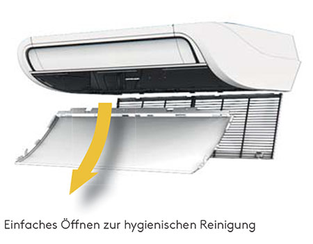Fujitsu Deckenmodelle ABYG