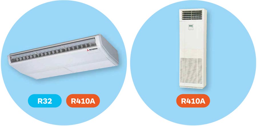 Mitsubishi FDE-, FDF-Klimageräte