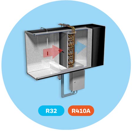 Mitsubishi FDSX-Wärmetauscher-Anschlussmodul 