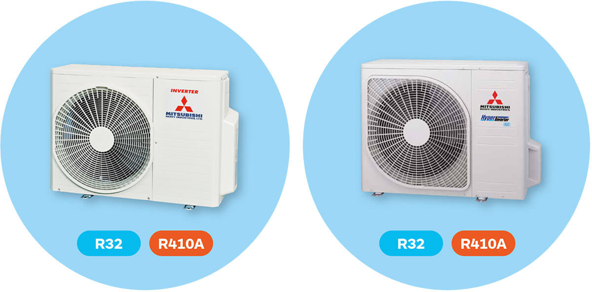Mitsubishi SRC Monosplit-Außengeraete