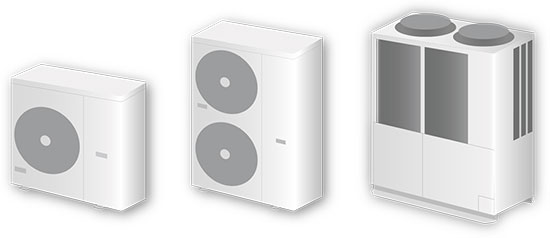 Klimagerät Mitsubishi VRF-Serie